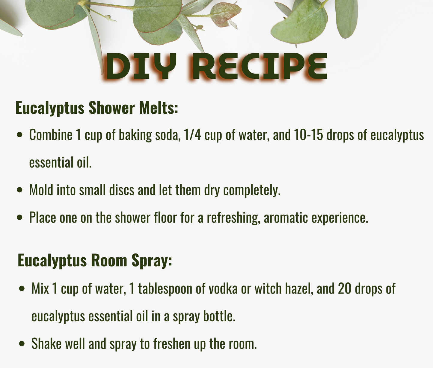 Eucalyptus Essential Oil for Cold Relief, Spa & Diffuser Combo