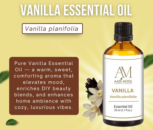 Aadi Mool Vanilla Oil -Comfort, Calming & Natural Sweetener
