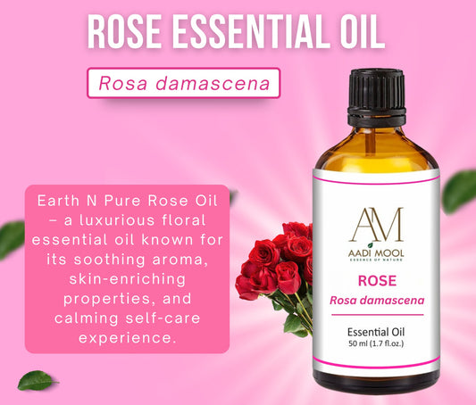 Aadi Mool Rose Oil Pack of 2 -Anti-Aging, Hydration & Value