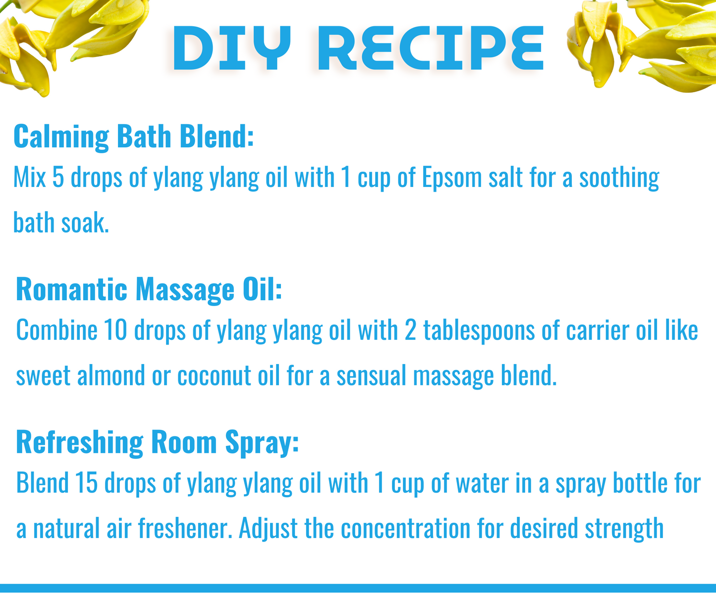 Ylang Ylang Essential Oil For Skin, Hair and Aromatherapy