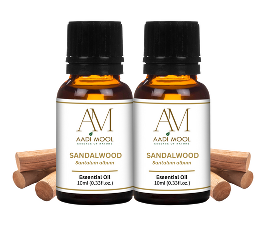 Sandalwood Essential Oil – Ideal for Skin & Relaxation Combo