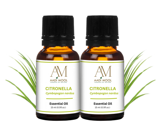 Citronella Essential Oil – Natural Insect Repellent & Aromatherapy Combo