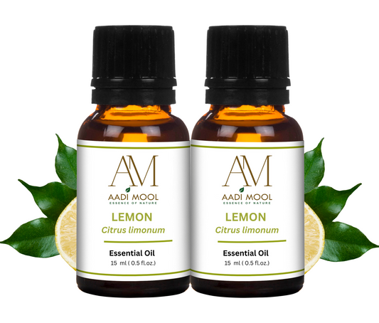 Lemon Essential Oil – Refreshing Mood Booster and Natural Cleaner Combo
