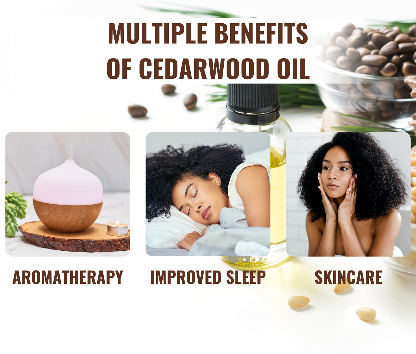 Cedarwood Essential Oil – Calming Aromatherapy & Relaxing Wellness Oil