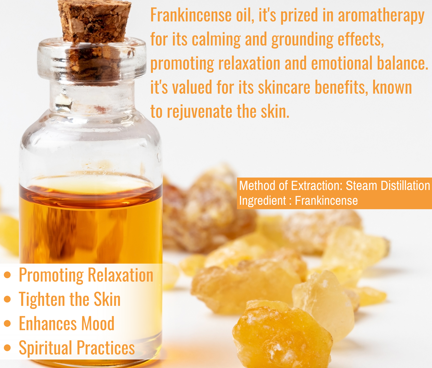 Frankincense Essential Oil for Aromatherapy & Skin