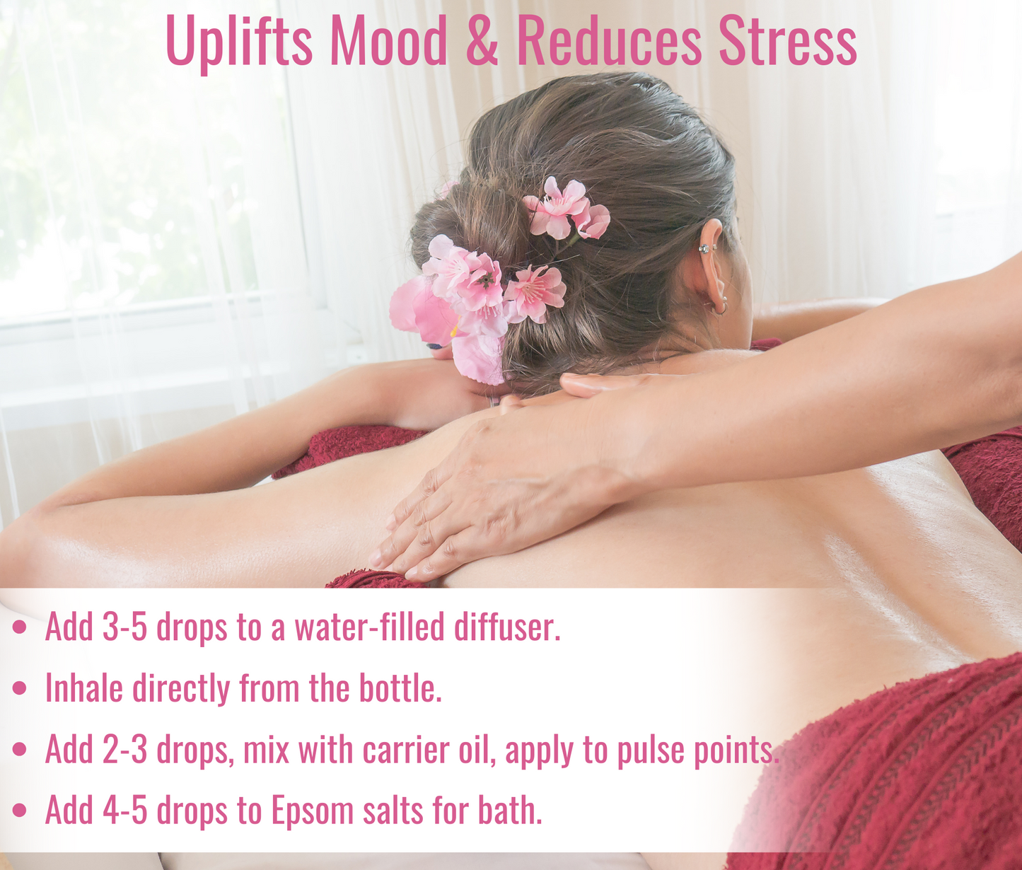 Geranium Essential Oil – Natural Skin Glow & Stress Relief Aromatherapy