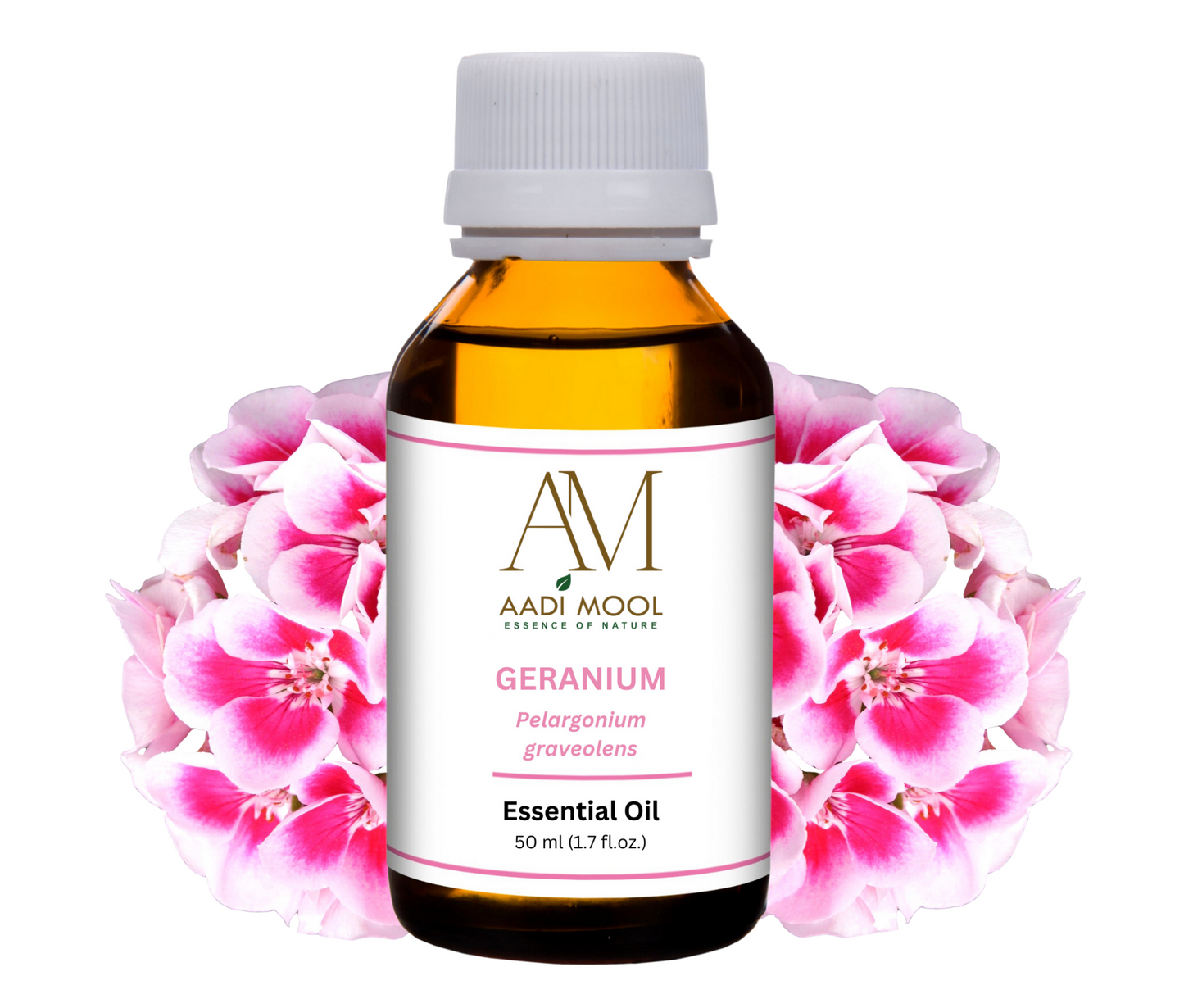 Geranium Essential Oil – Natural Skin Glow & Stress Relief Aromatherapy