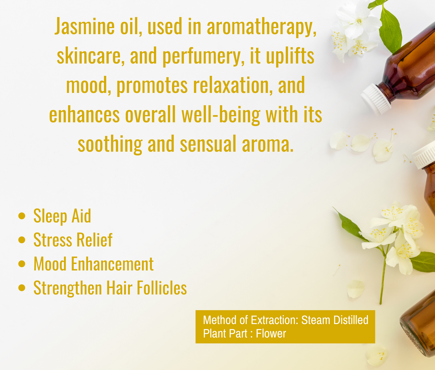 Jasmine Essential Oil – Natural Mood Booster & Relaxation Therapy Combo
