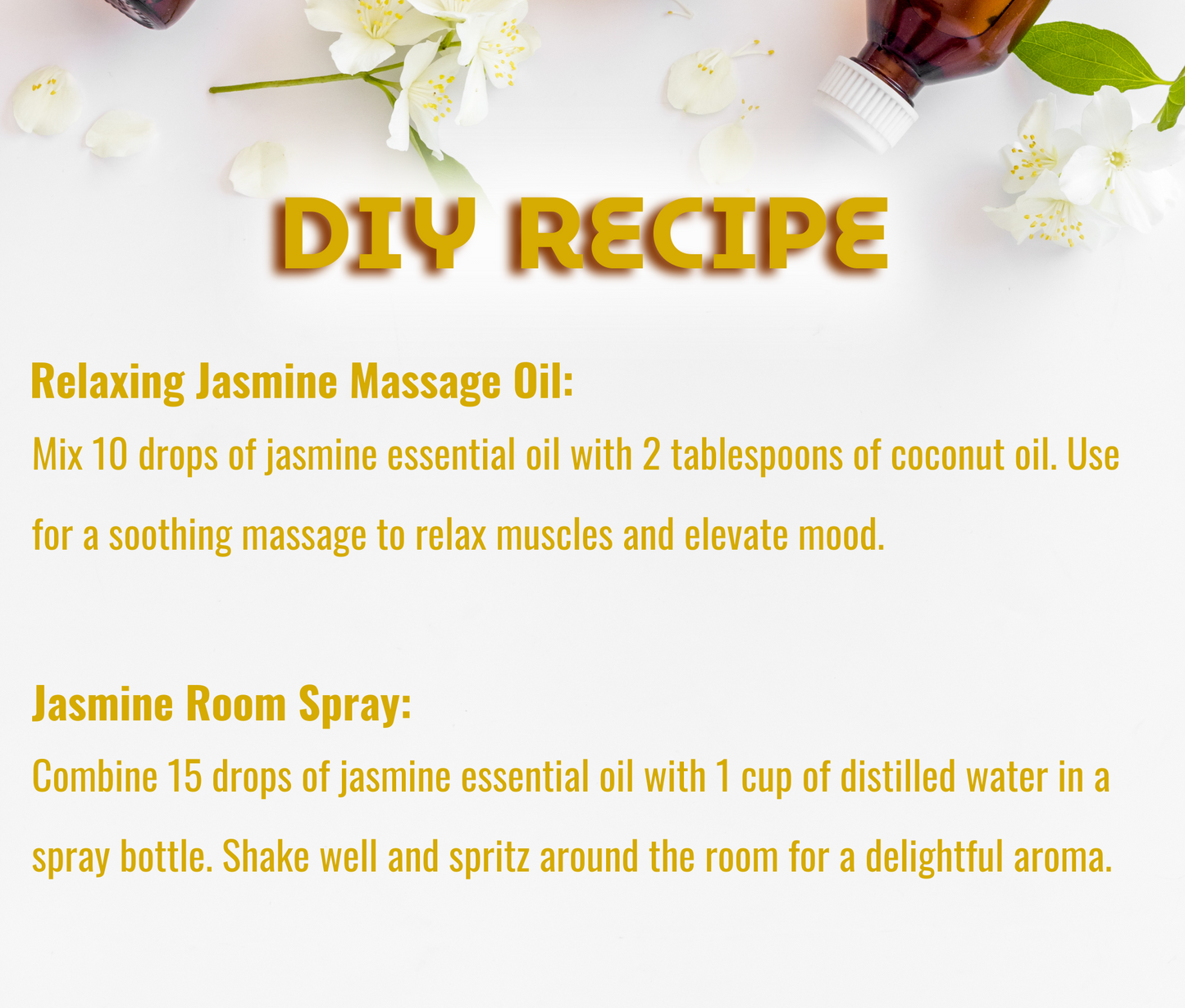 Jasmine Essential Oil – Natural Mood Booster & Relaxation Therapy Combo