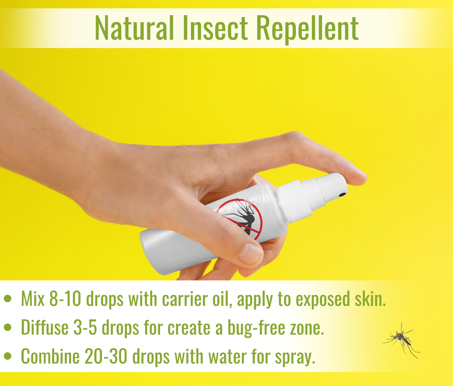 Lemongrass Essential Oil – Natural Stress Relief & Insect Repellent Combo
