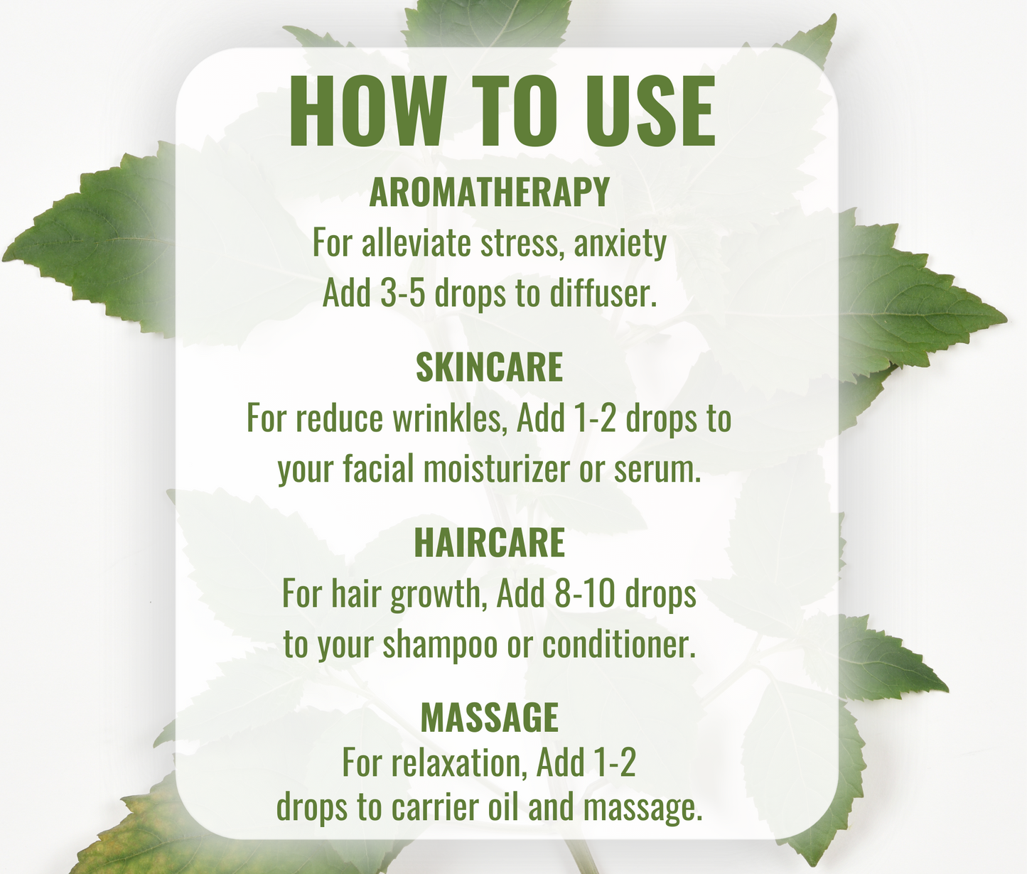 Patchouli Essential Oil for Skin, Hair & Diffuser Use