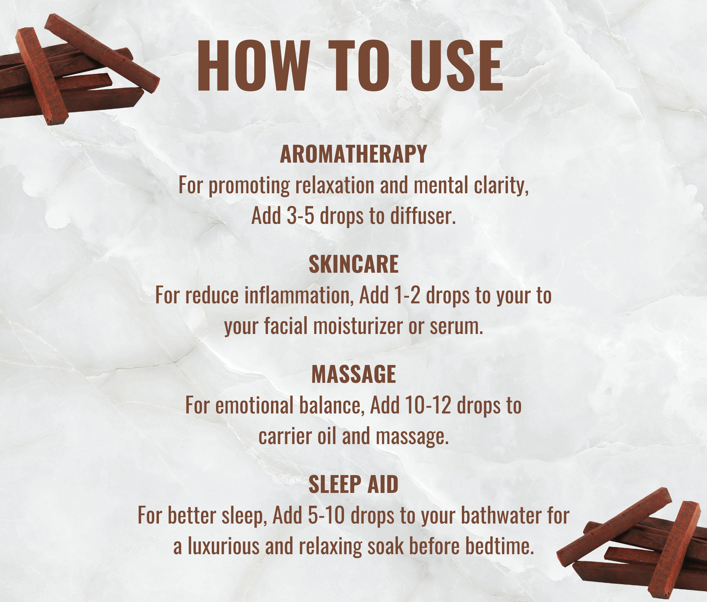 Sandalwood Essential Oil – Ideal for Skin & Relaxation Combo