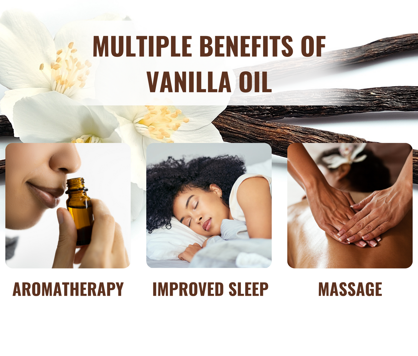 Vanilla Essential Oil – Ideal for Skincare, Haircare & Aromatherapy
